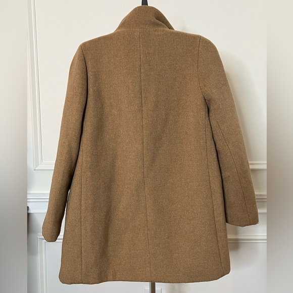 Beige wool coat - Picture 3 of 5